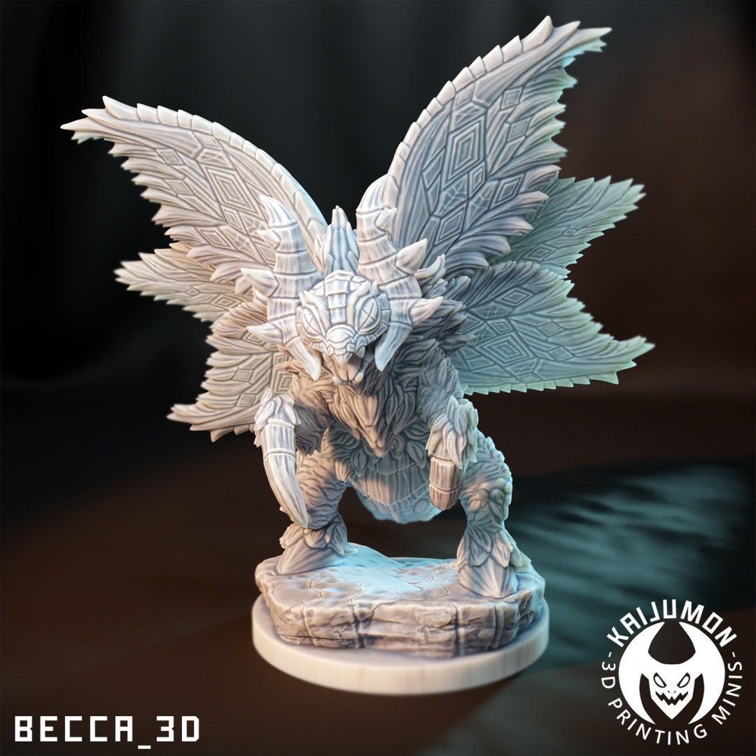 Past Fire Moth (sculpted by Kaijumon)