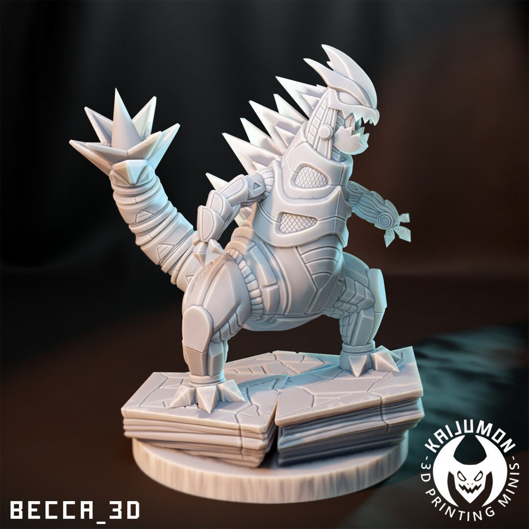 Kaijumon Paradox Rock Kaiju (sculpted by Kaijumon)