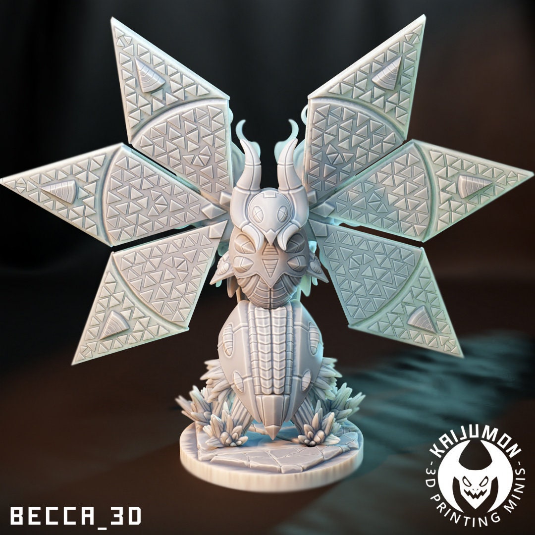 Future Fire Moth (sculpted by Kaijumon)