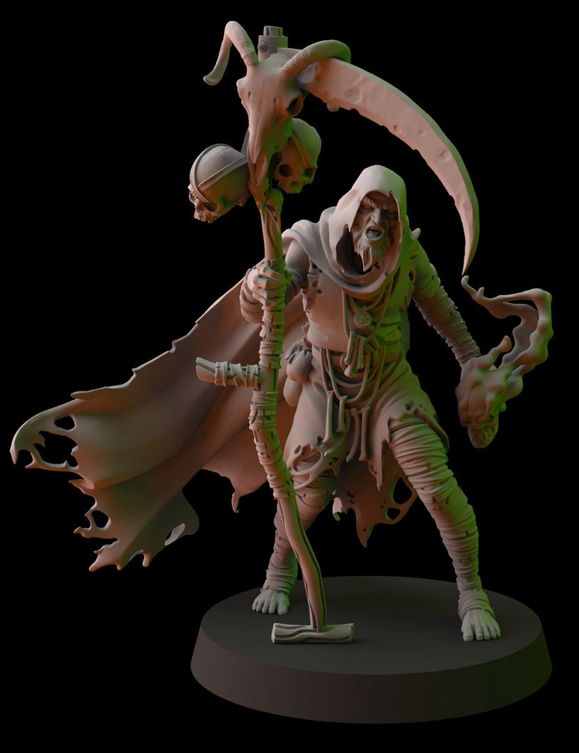 Necromancer (Sculpted by Fantasy Cult Miniatures)