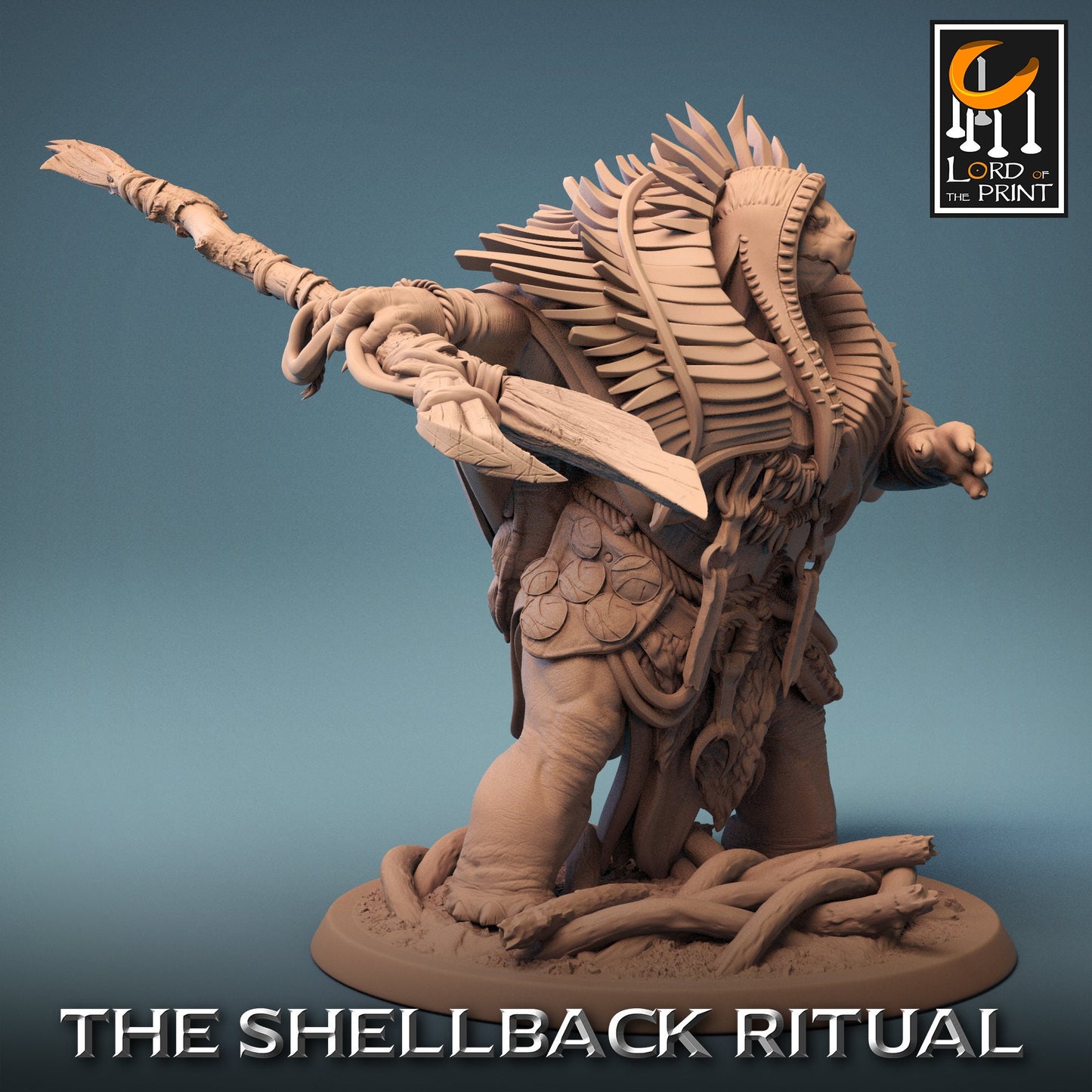 Shellback Shaman (Stance) - (Sculpted by Lord of the Print)