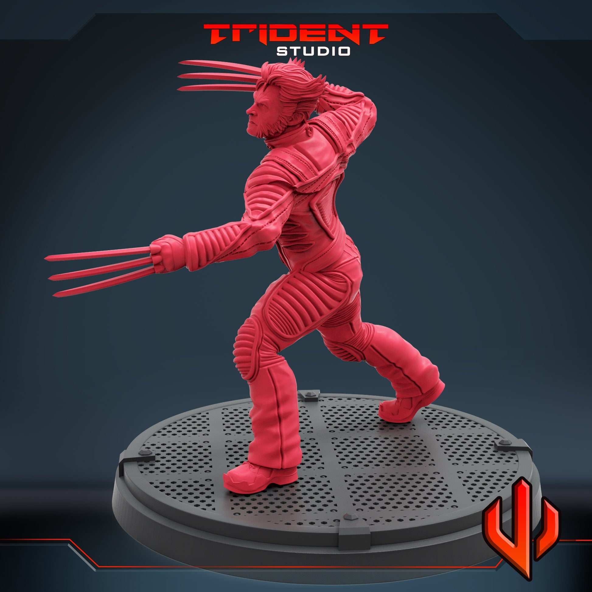 Wolverine 2000 (Fan art sculpted by Trident Studio) (Crisis Protocol Proxy/Alternative)