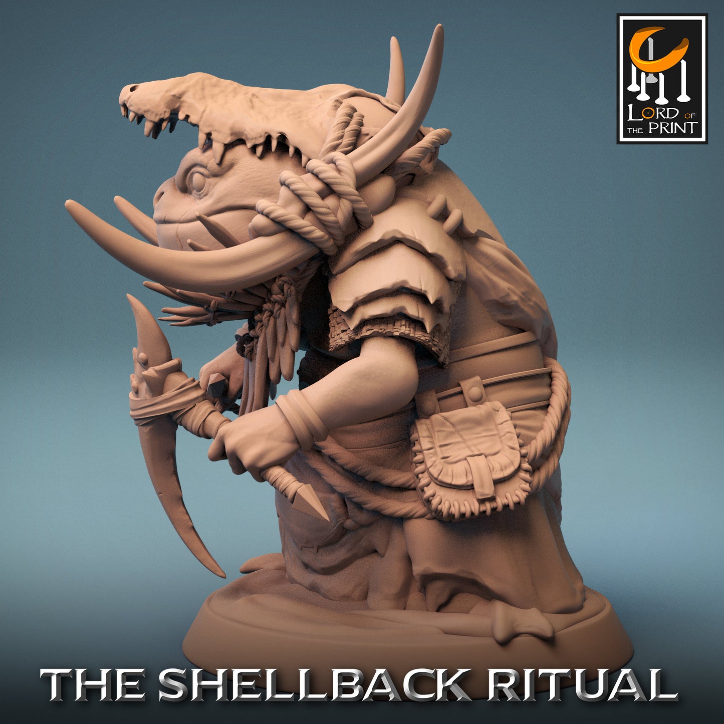 Croaker Charge with Helmet - (Sculpted by Lord of the Print)