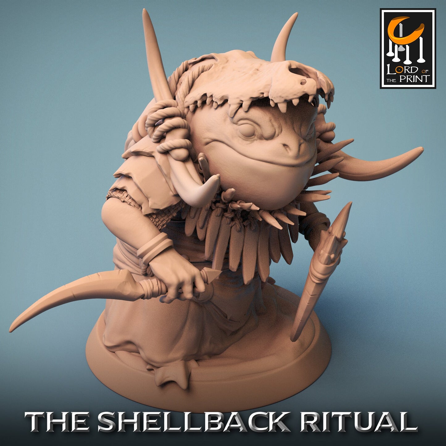 Croaker Charge with Helmet - (Sculpted by Lord of the Print)