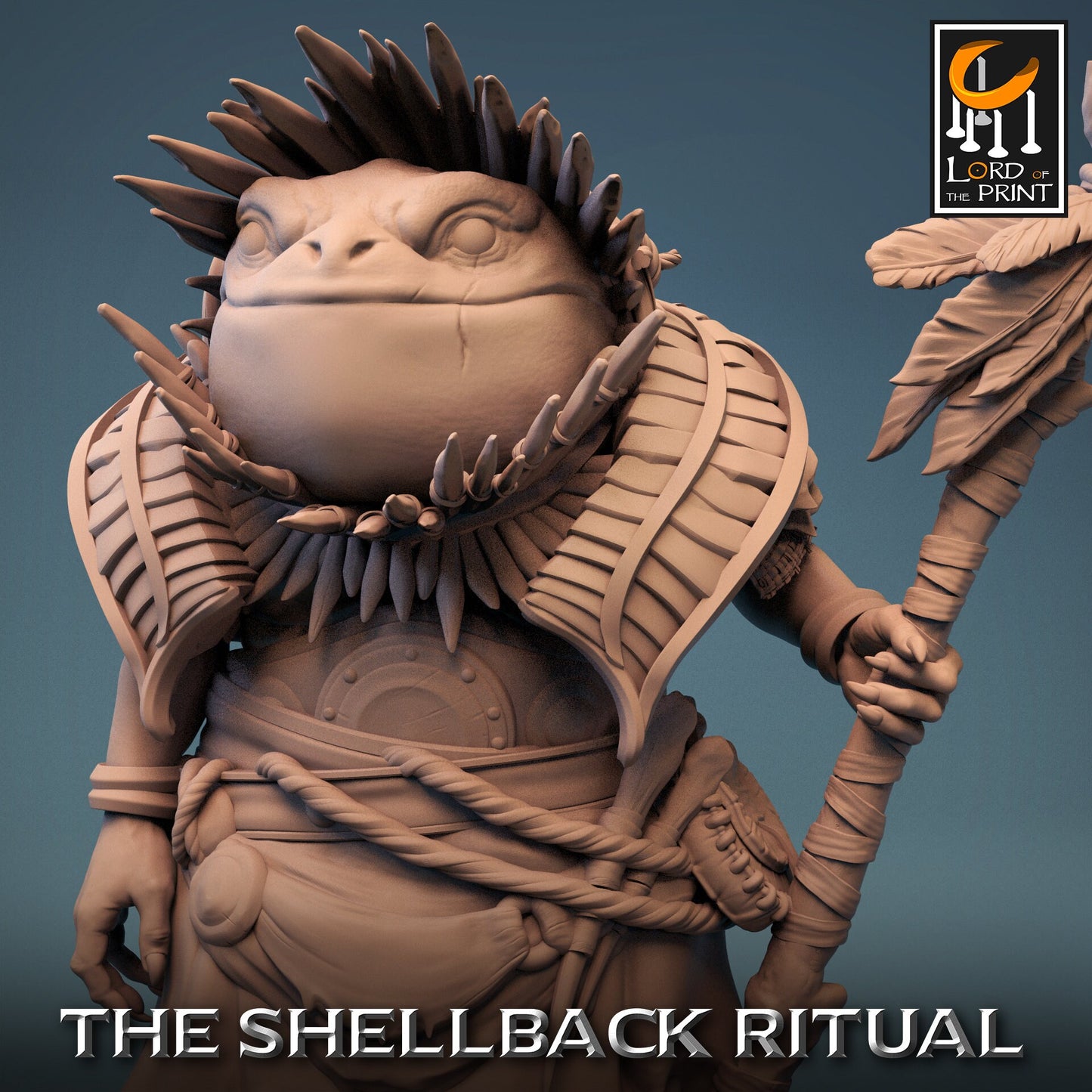 Croaker Wait with Helmet - (Sculpted by Lord of the Print)