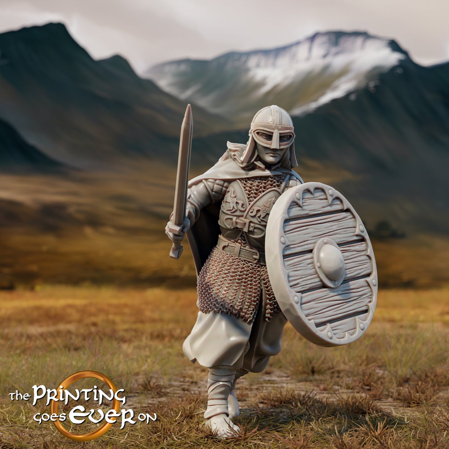 Princess Eadwela (sculpted by Print Goes Ever On)