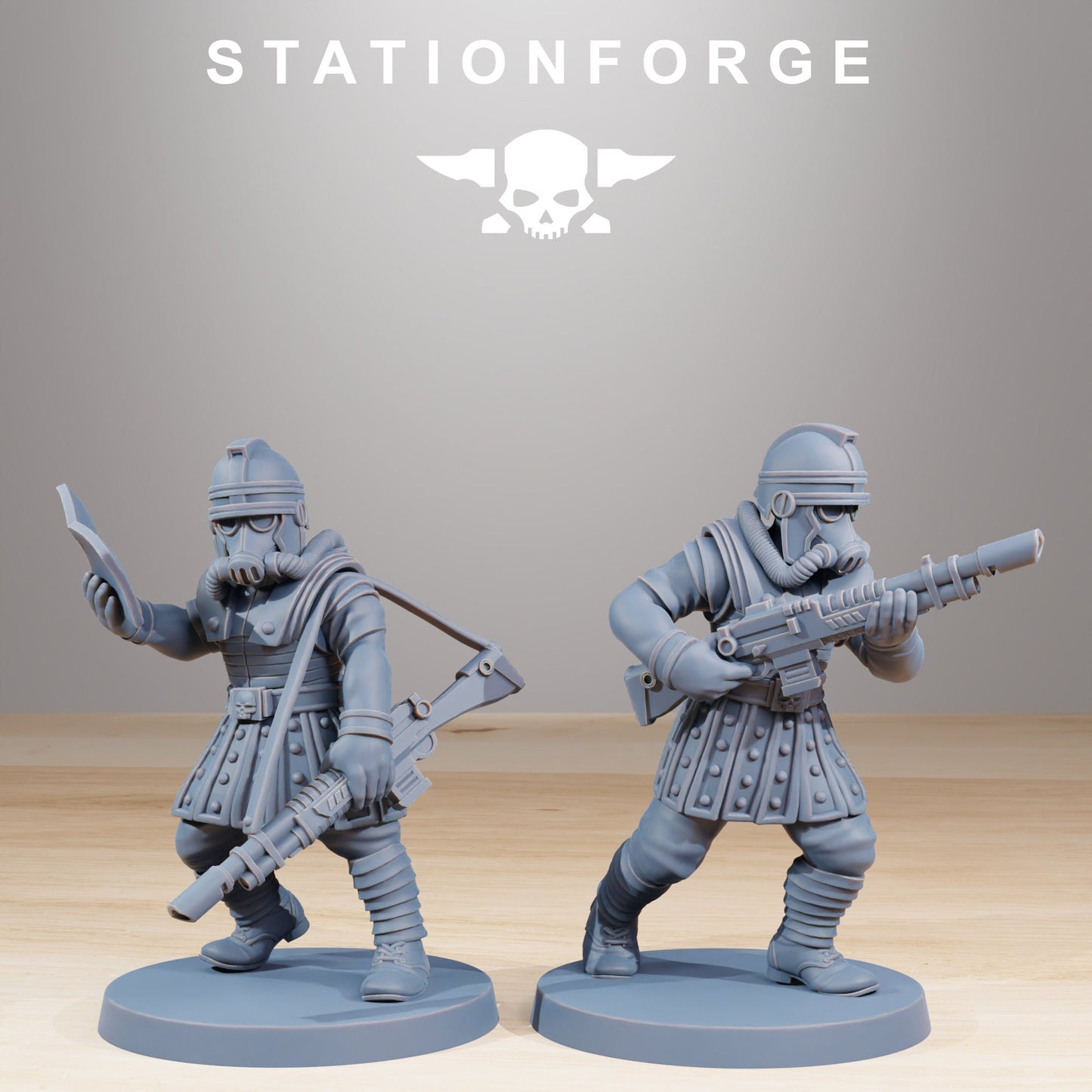 Grim Guard Vexillatio - set of 12 (sculpted by Stationforge)