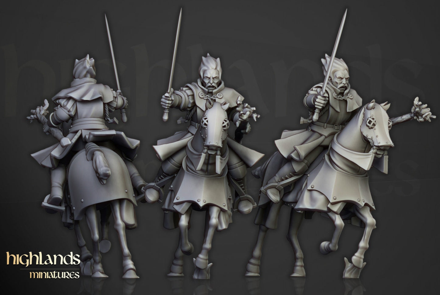 Battle Mage 3 - Sculpted by Highland Miniatures