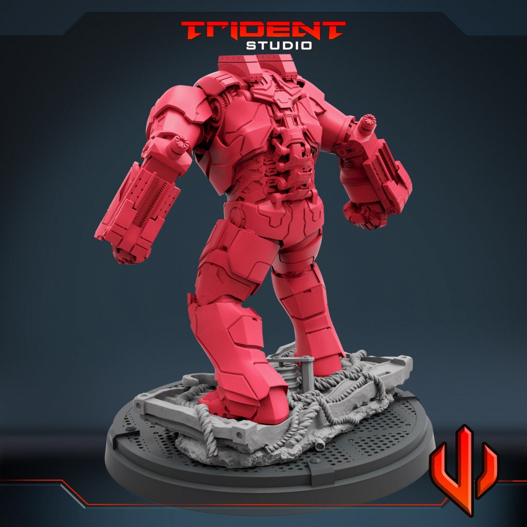 Igor Mk 38 (Fan art sculpted by Trident Studio) (Crisis Protocol Proxy/Alternative)