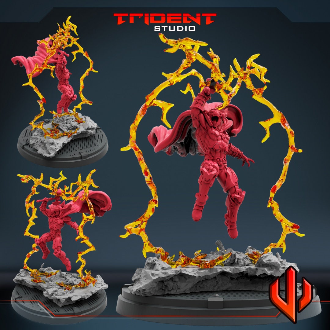 Beta Ray Bill (Fan art sculpted by Trident Studio) (Crisis Protocol Proxy/Alternative)