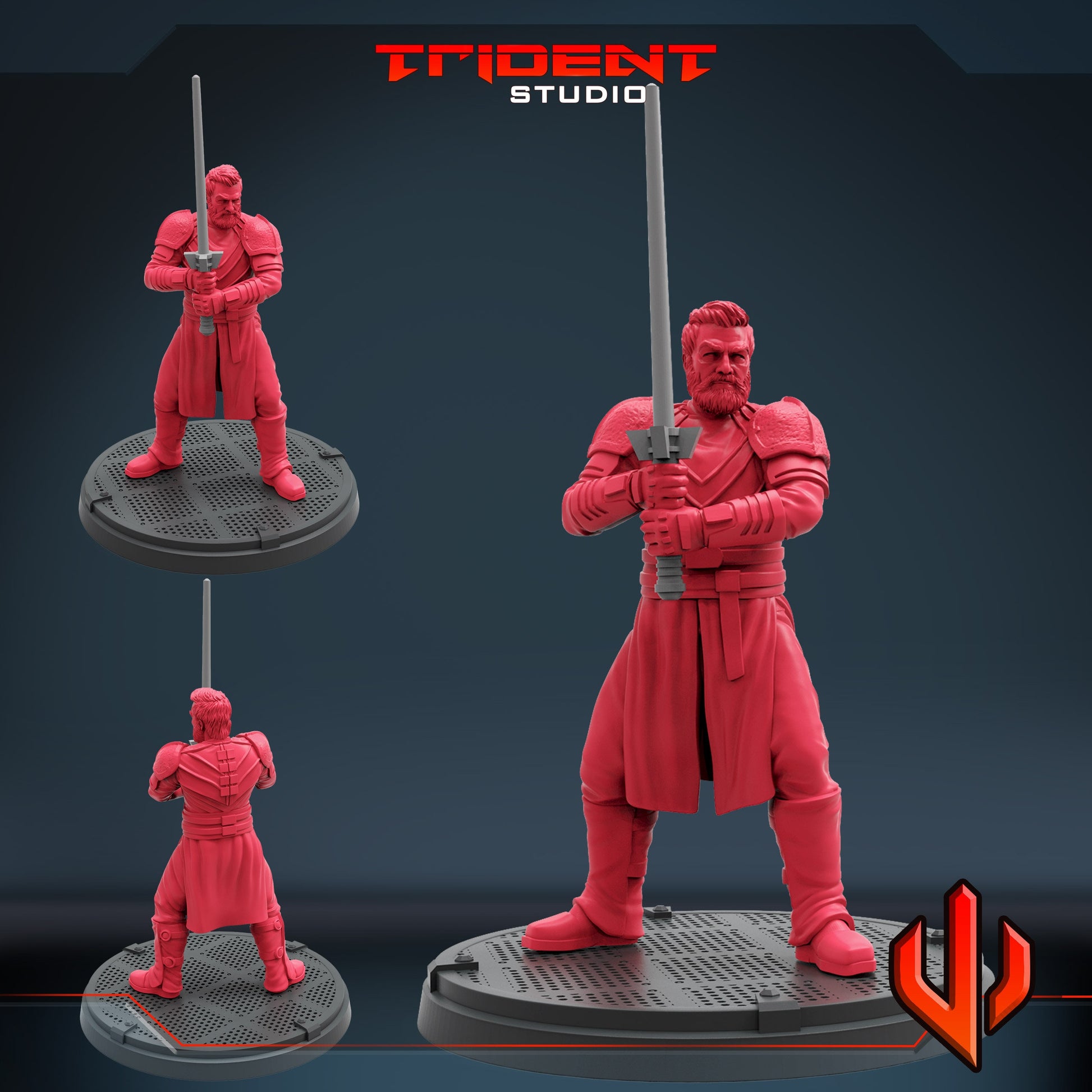 Baylan Skoll (Fan art sculpted by Trident Studio) (Crisis Protocol Proxy/Alternative)