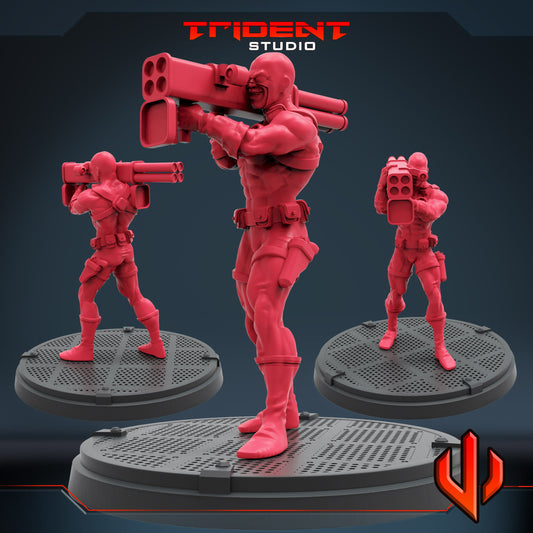 Bob Agent Hydra (Fan art sculpted by Trident Studio) (Crisis Protocol Proxy/Alternative)