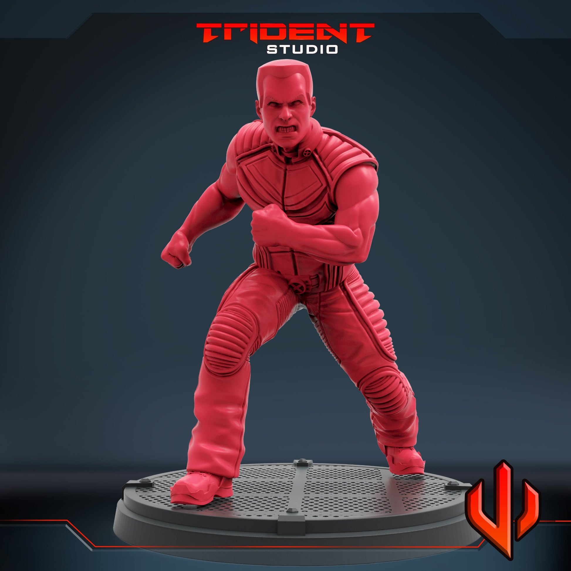 Colossus 2000 (Fan art sculpted by Trident Studio) (Crisis Protocol Proxy/Alternative)