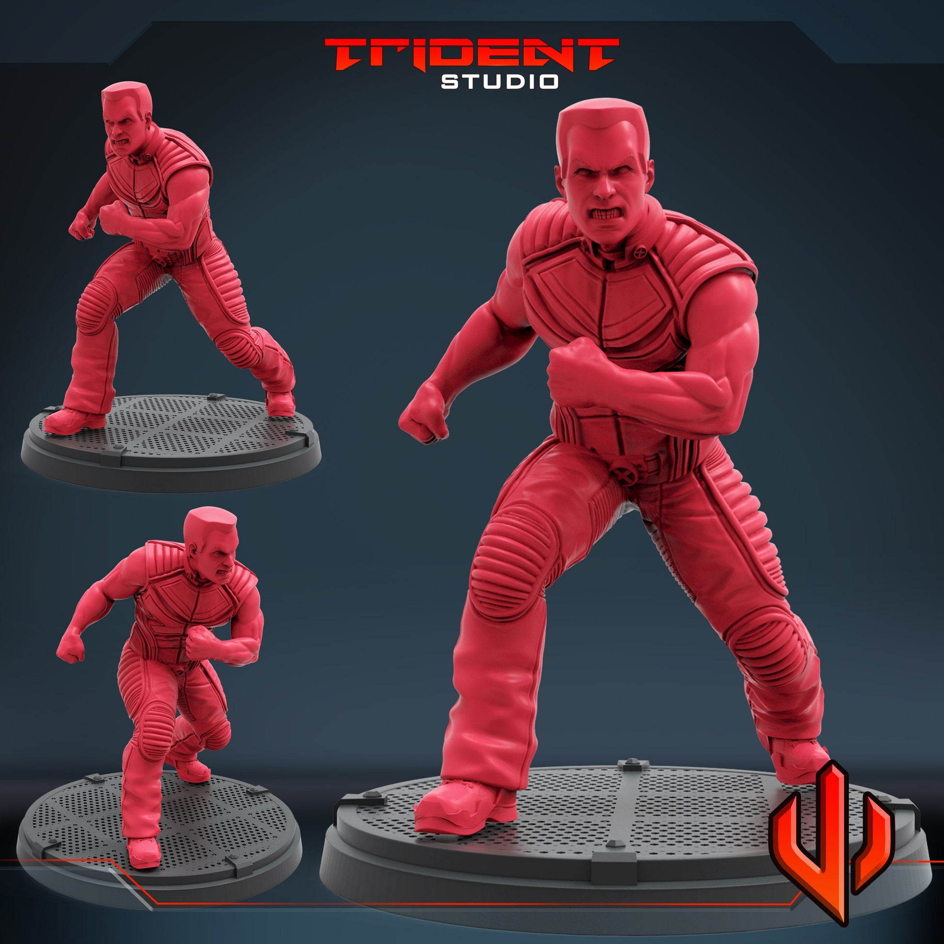 Colossus 2000 (Fan art sculpted by Trident Studio) (Crisis Protocol Proxy/Alternative)