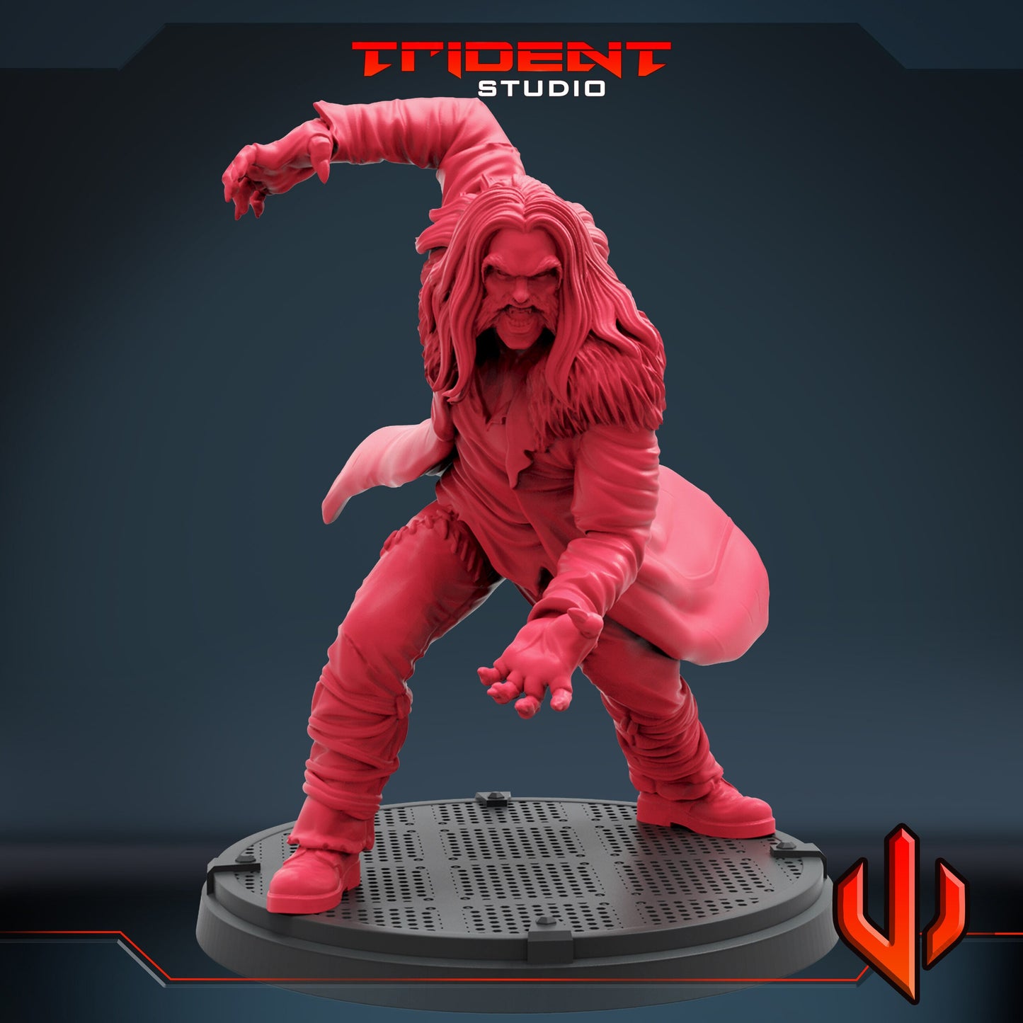 Sabretooth 2000 (Fan art sculpted by Trident Studio) (Crisis Protocol Proxy/Alternative)