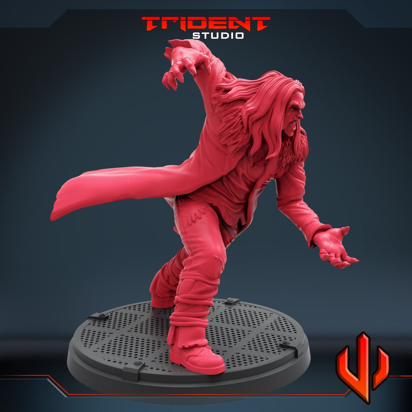 Sabretooth 2000 (Fan art sculpted by Trident Studio) (Crisis Protocol Proxy/Alternative)