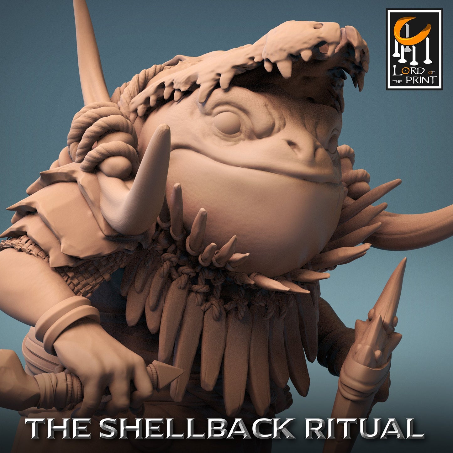 Croaker Charge with Helmet - (Sculpted by Lord of the Print)