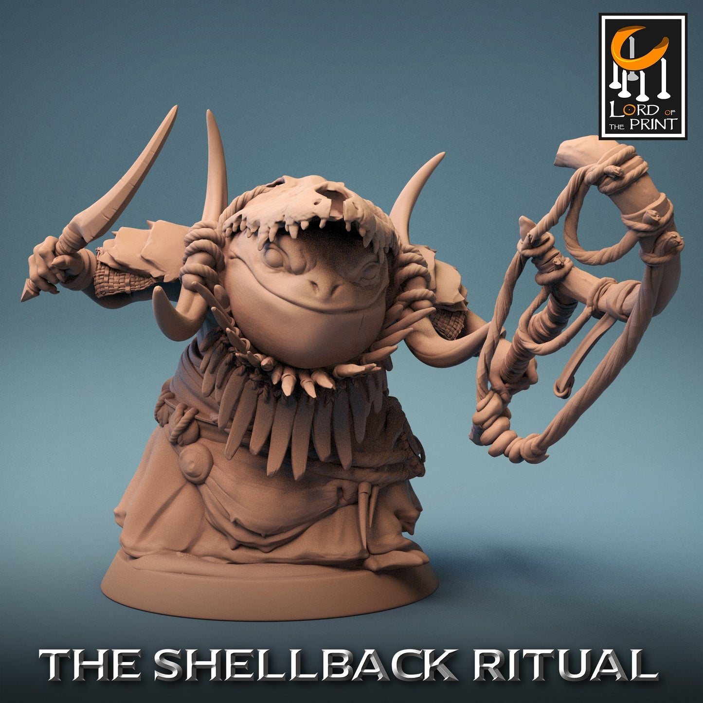 Croaker Parry with Helmet - (Sculpted by Lord of the Print)