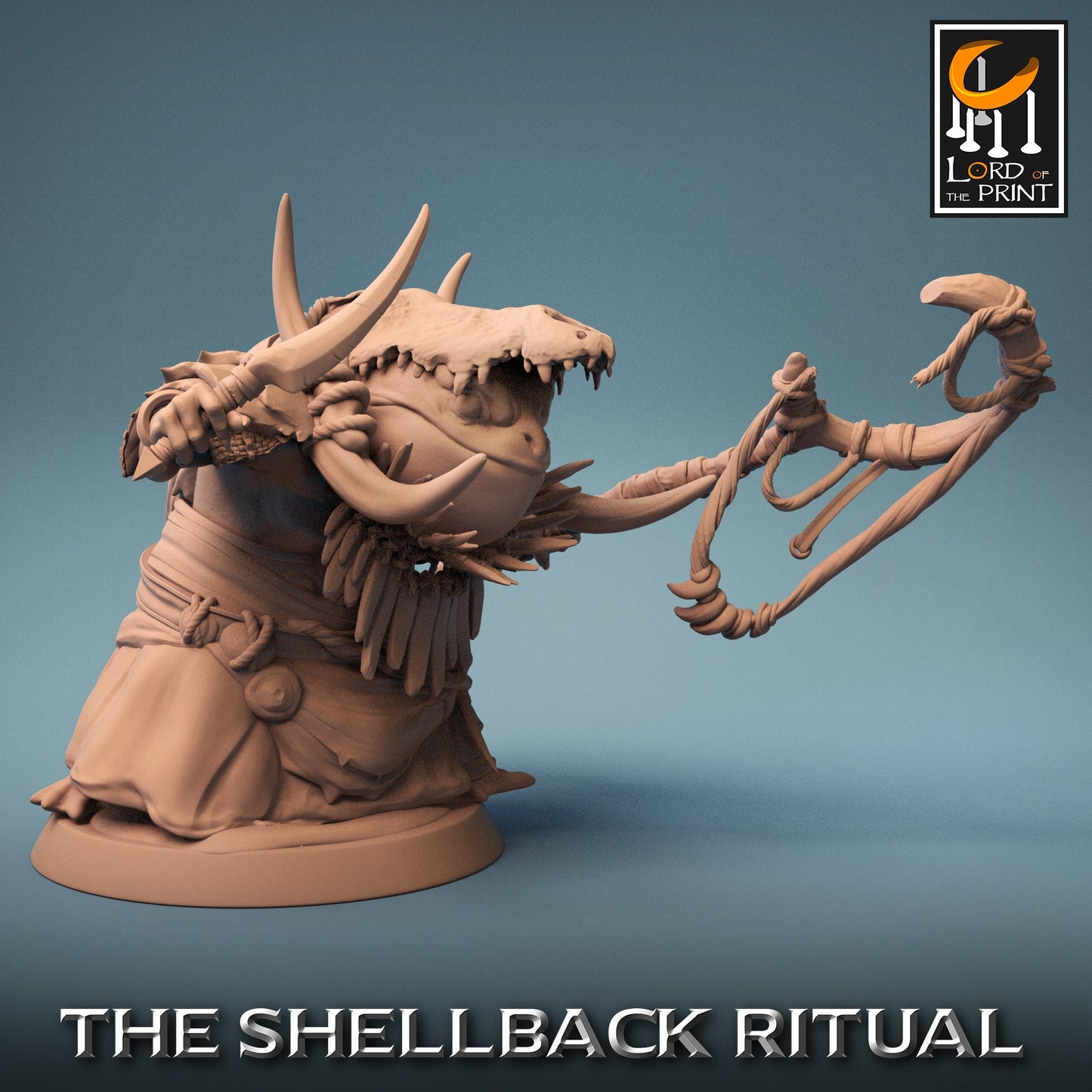 Croaker Parry with Helmet - (Sculpted by Lord of the Print)
