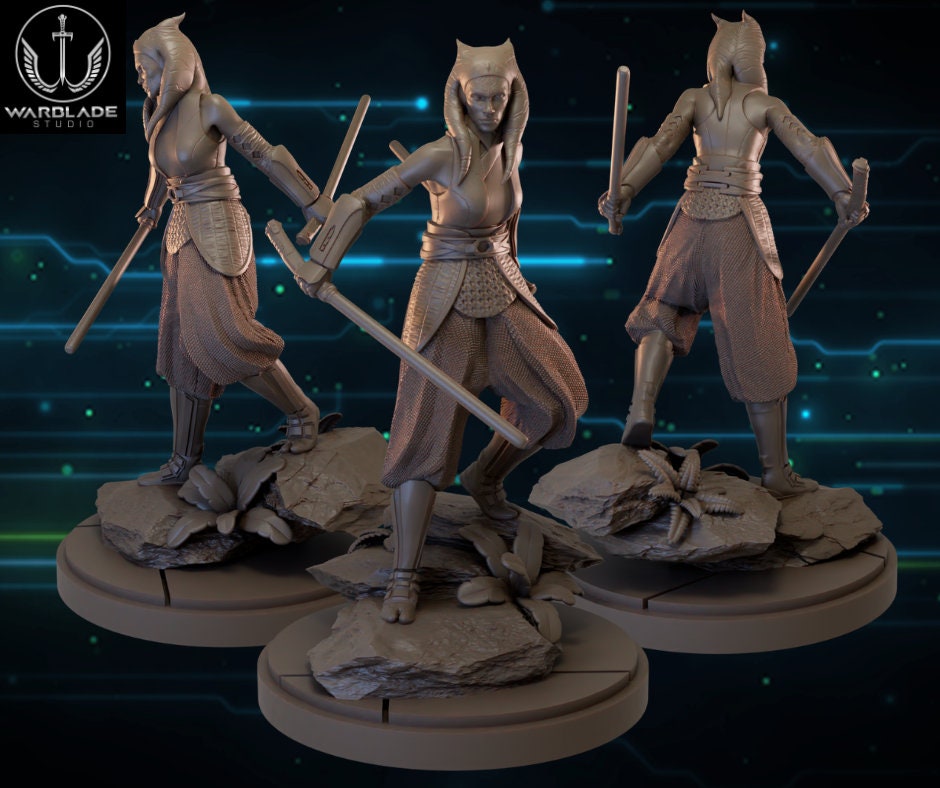 Ahsoka - Fan Art (sculpted by Warblade Studios)