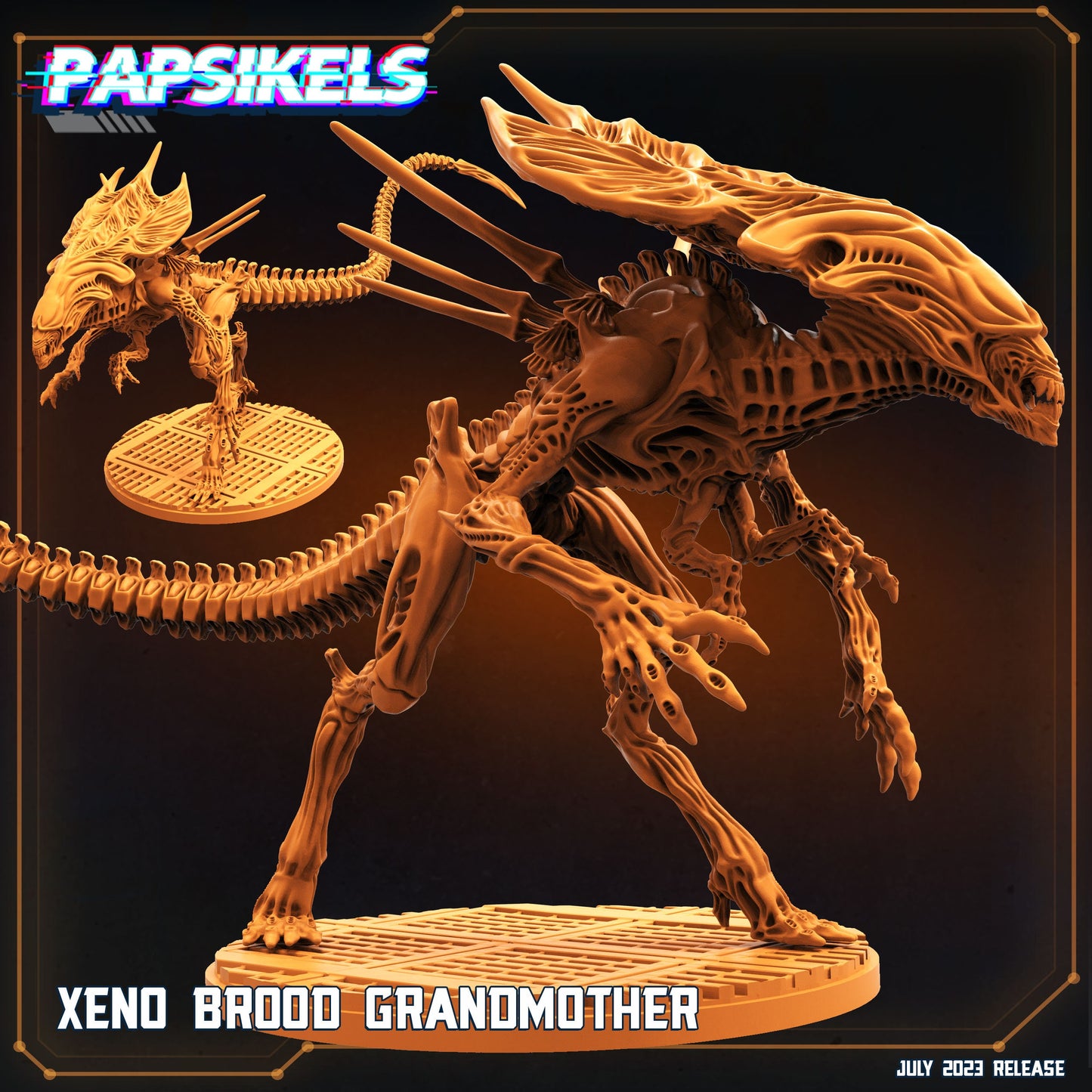 Xeno Brood Grandmother (sculpted by Papsikels)
