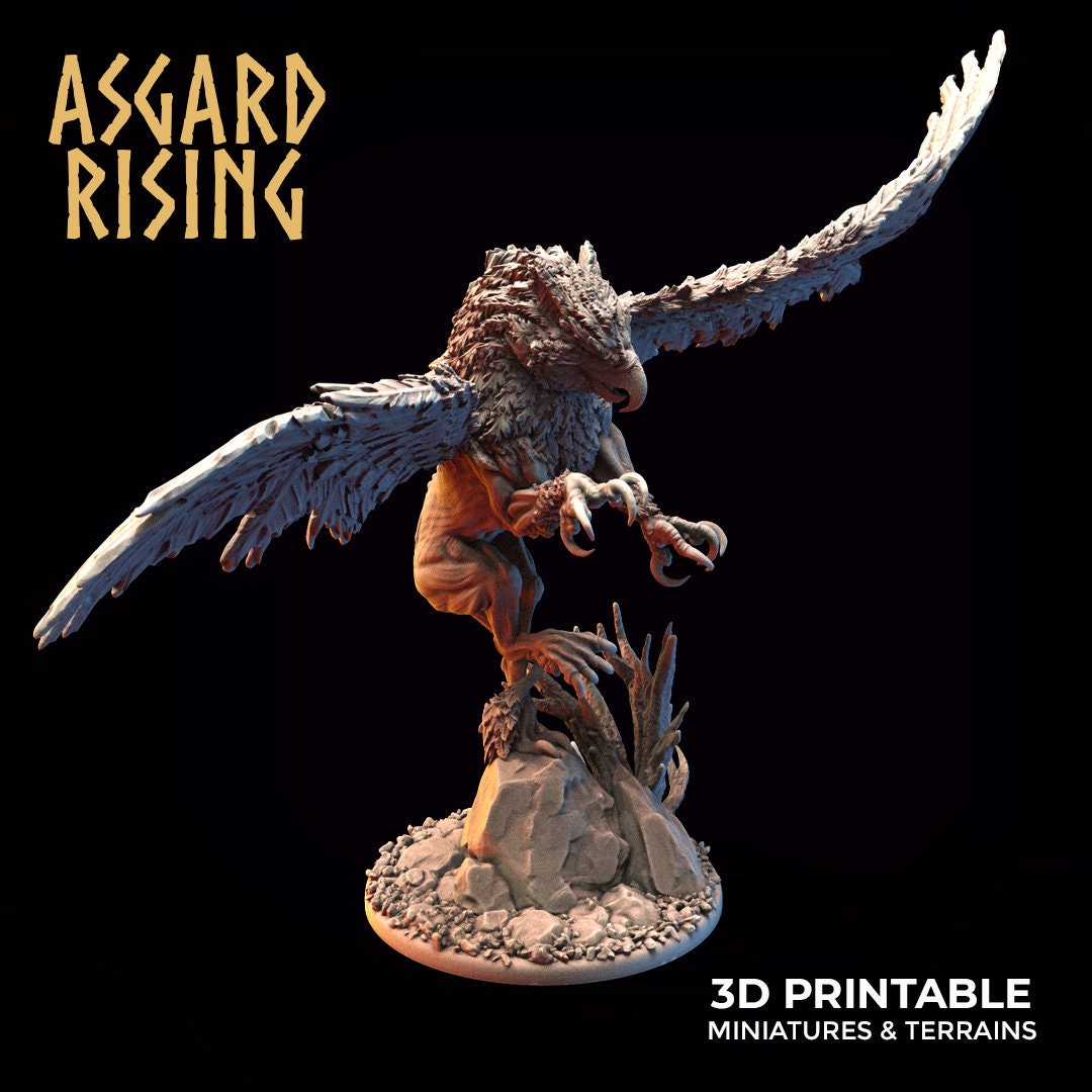 Griffin / Gryphon / Griffon (by Asgard Rising)