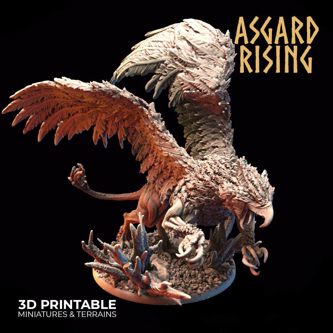 Griffin / Gryphon / Griffon (by Asgard Rising)