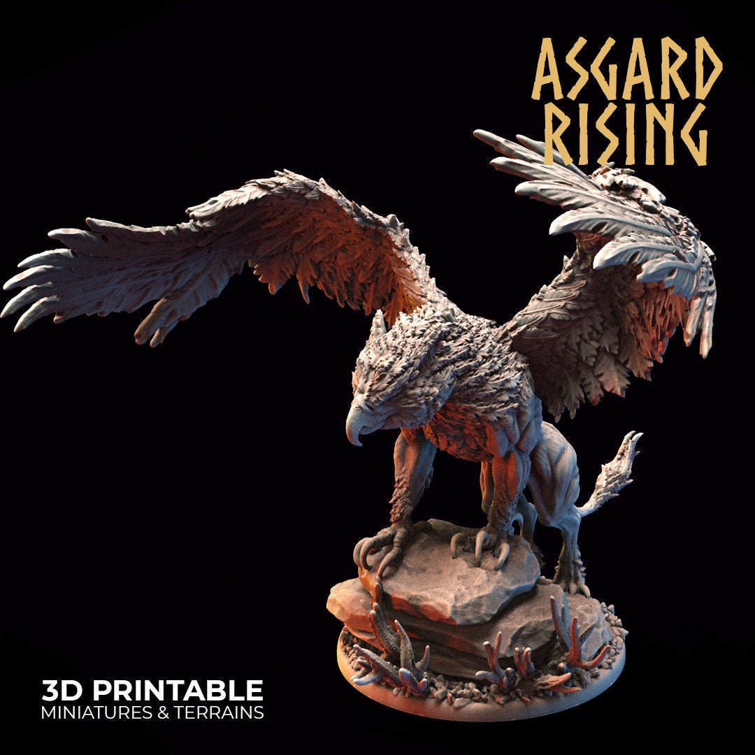 Griffin / Gryphon / Griffon (by Asgard Rising)