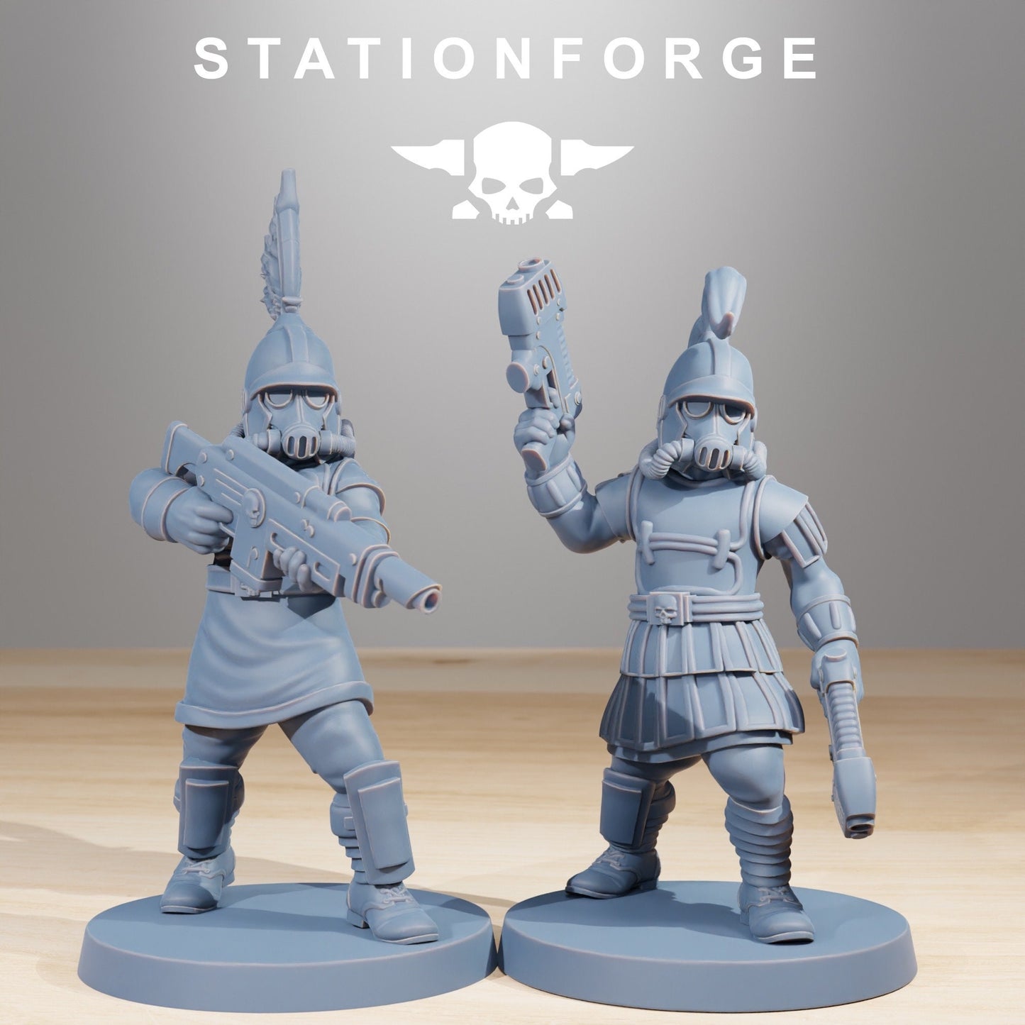 Grim Guard Aquilastra - set of 12 (sculpted by Stationforge)