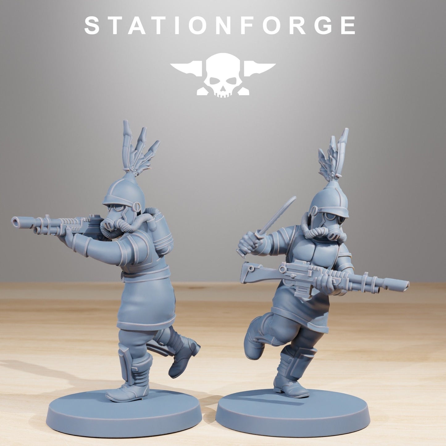 Grim Guard Aquilastra - set of 12 (sculpted by Stationforge)