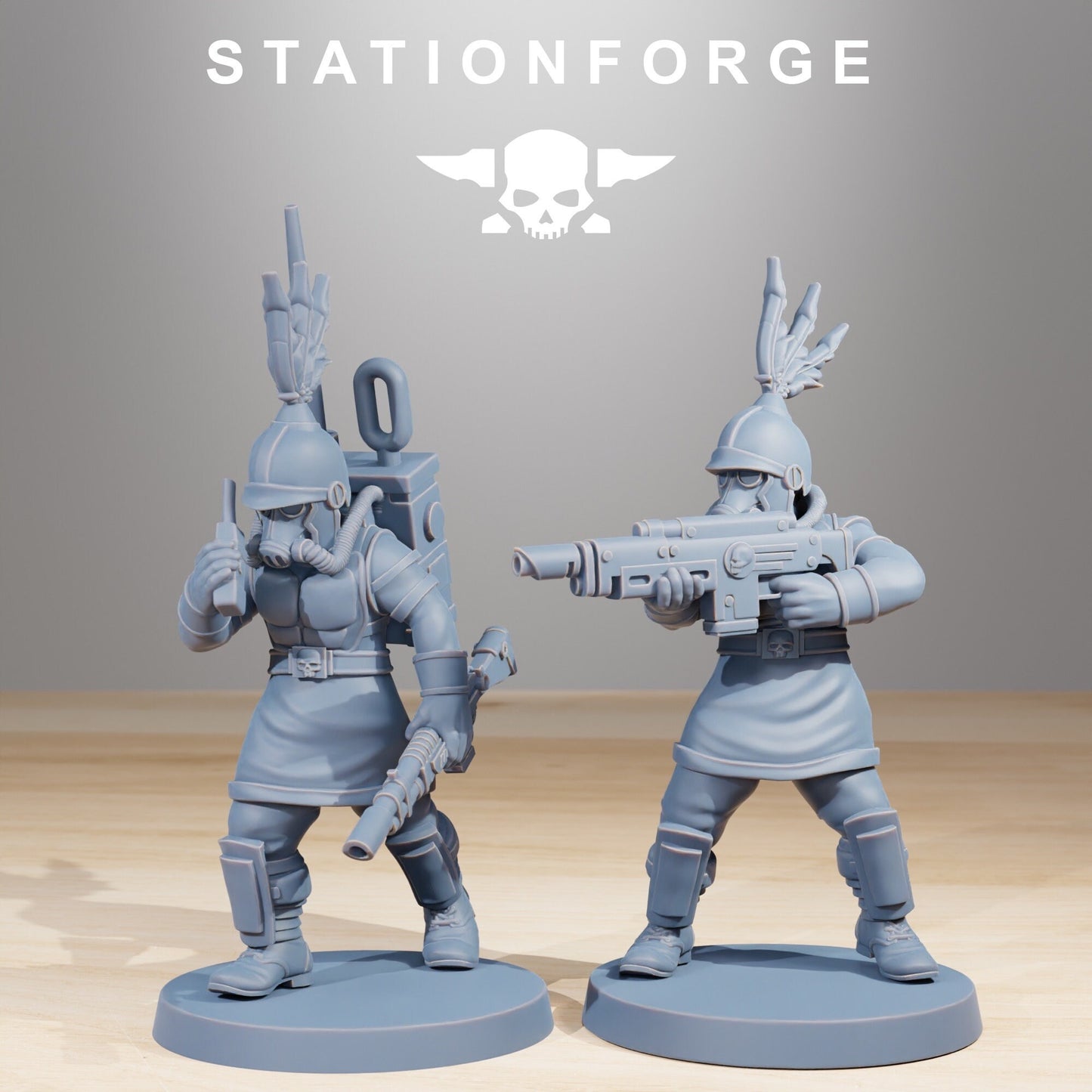 Grim Guard Aquilastra - set of 12 (sculpted by Stationforge)