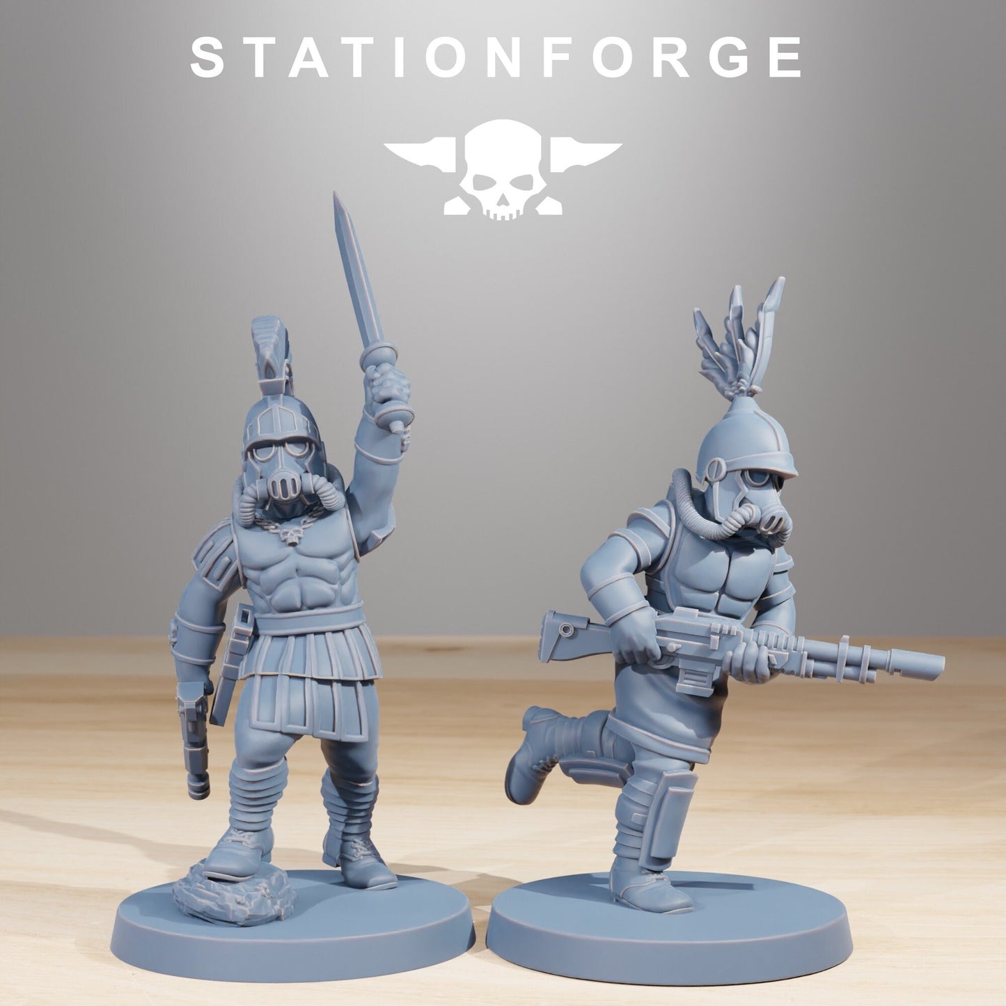 Grim Guard Aquilastra - set of 12 (sculpted by Stationforge)