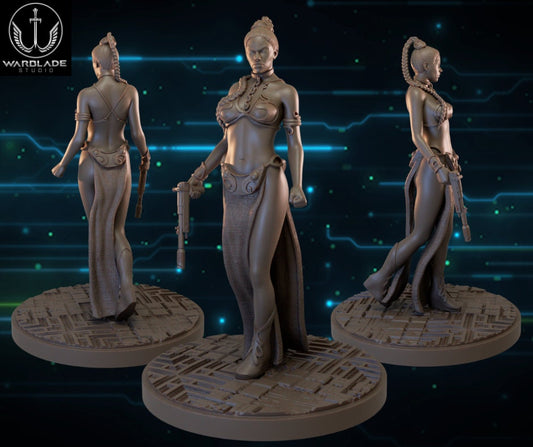 Leia - Fan Art (sculpted by Warblade Studios)