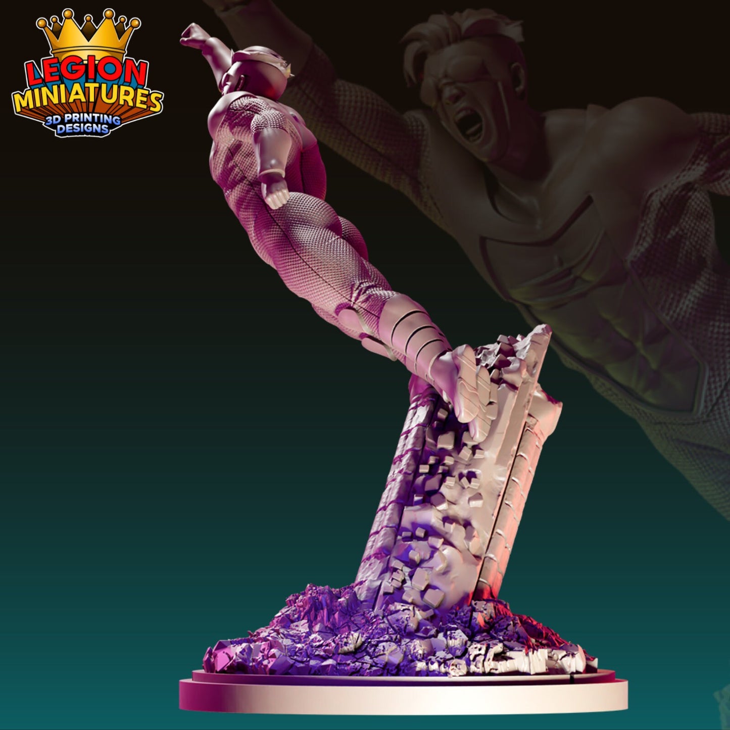 Invincible Fan-Art 40mm Miniature (Sculpted by Legion Miniatures) (Crisis Protocol Proxy/Alternative)