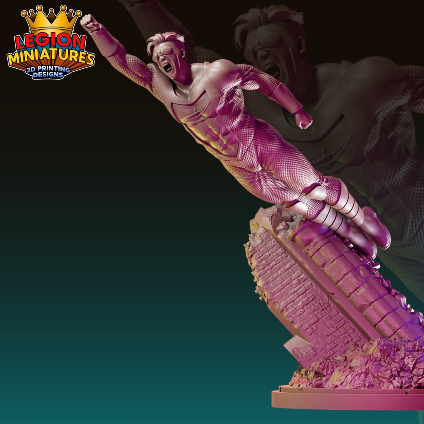 Invincible Fan-Art 40mm Miniature (Sculpted by Legion Miniatures) (Crisis Protocol Proxy/Alternative)