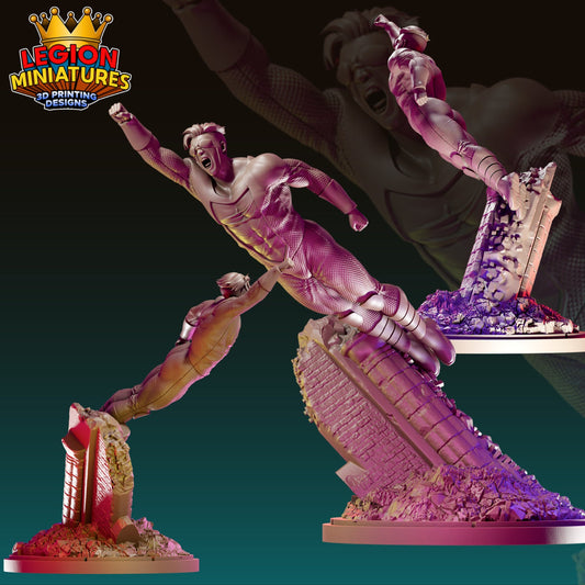 Invincible Fan-Art 40mm Miniature (Sculpted by Legion Miniatures) (Crisis Protocol Proxy/Alternative)