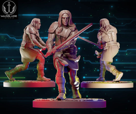 Quinlan Vos - Fan Art (sculpted by Warblade Studios)