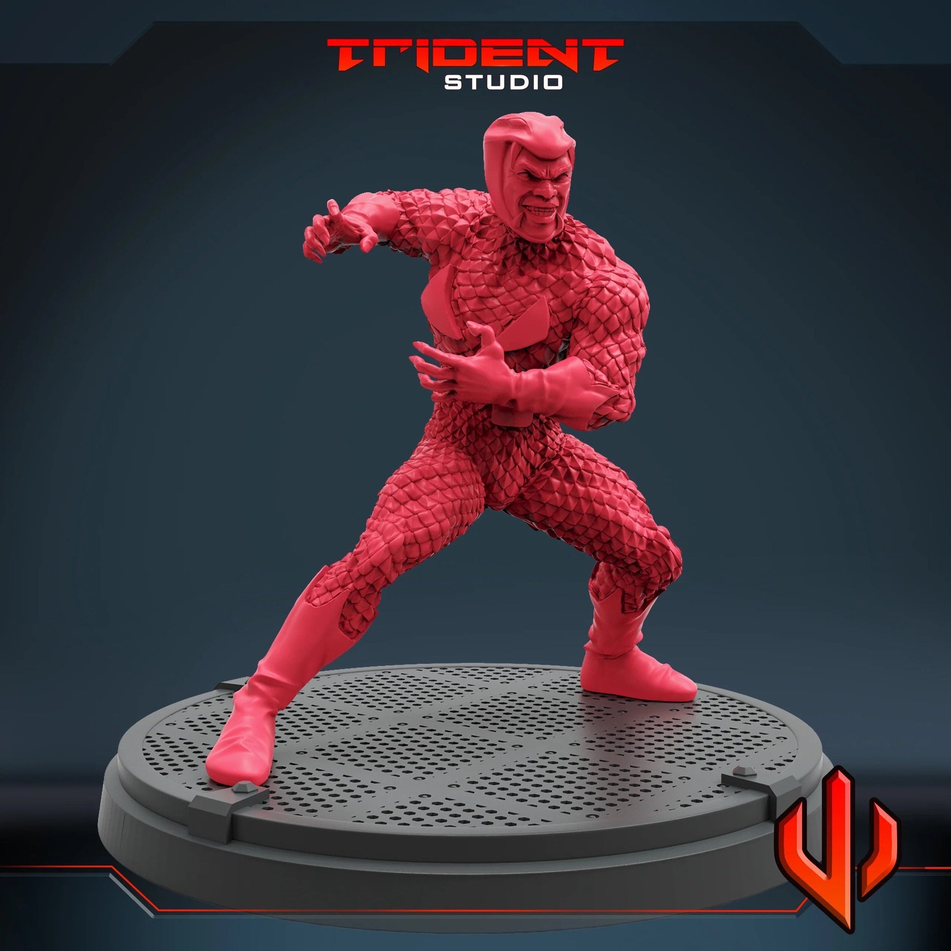 Cottonmouth (Fan art sculpted by Trident Studio) (Crisis Protocol Proxy/Alternative)