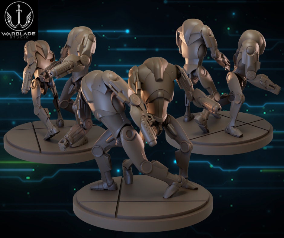 B2 squad - Fan Art (sculpted by Warblade Studios)