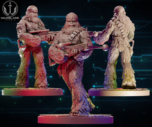 Chewbacca - Fan Art (sculpted by Warblade Studios)