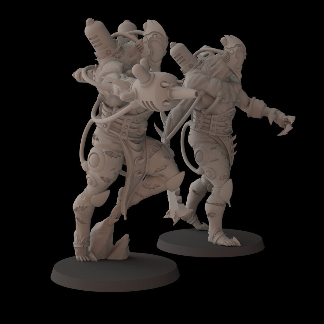 Dark Aeterni Mutants - set of 2 (Sculpted by Fantasy Cult Miniatures)