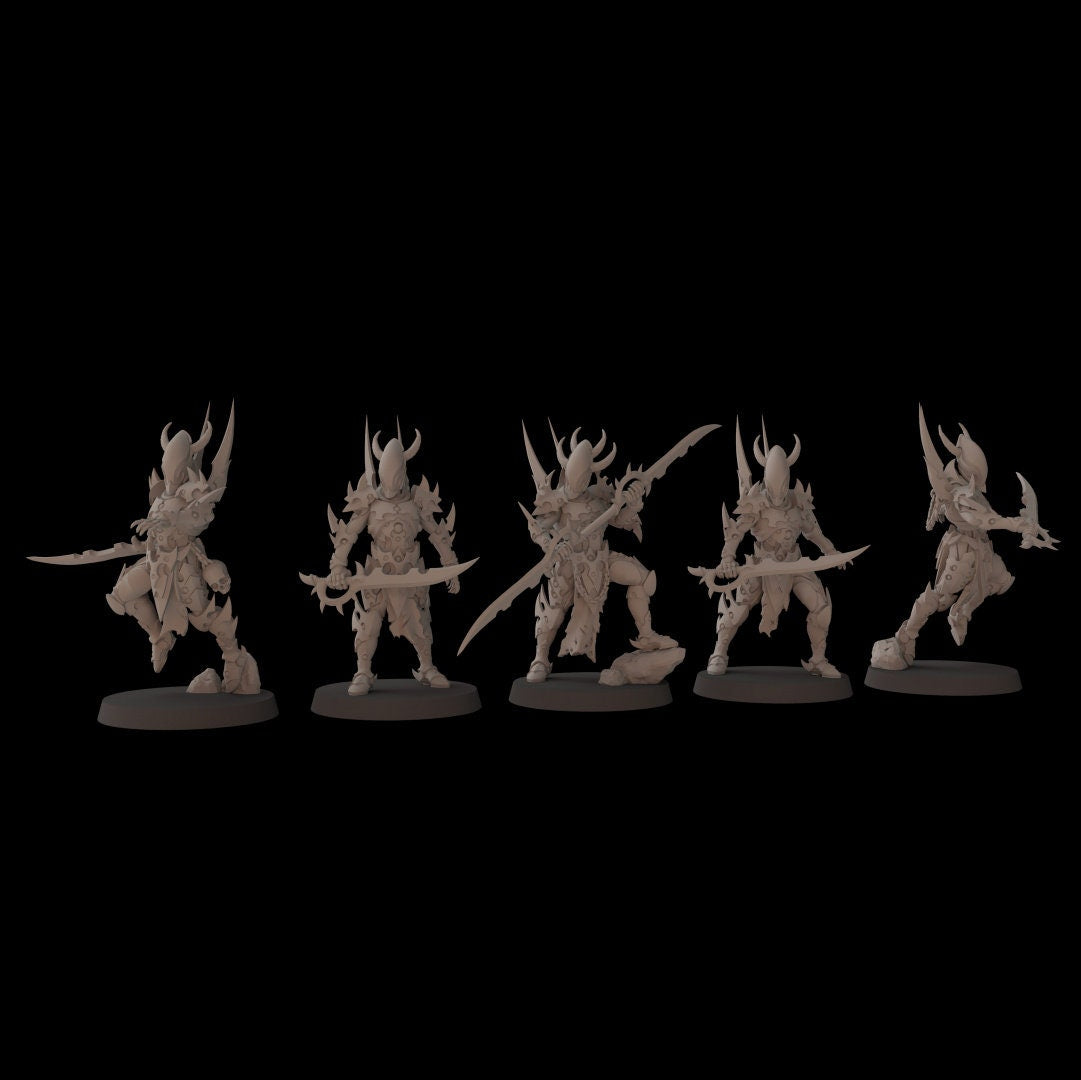 Darkblades - set of 5 (Sculpted by Fantasy Cult Miniatures)