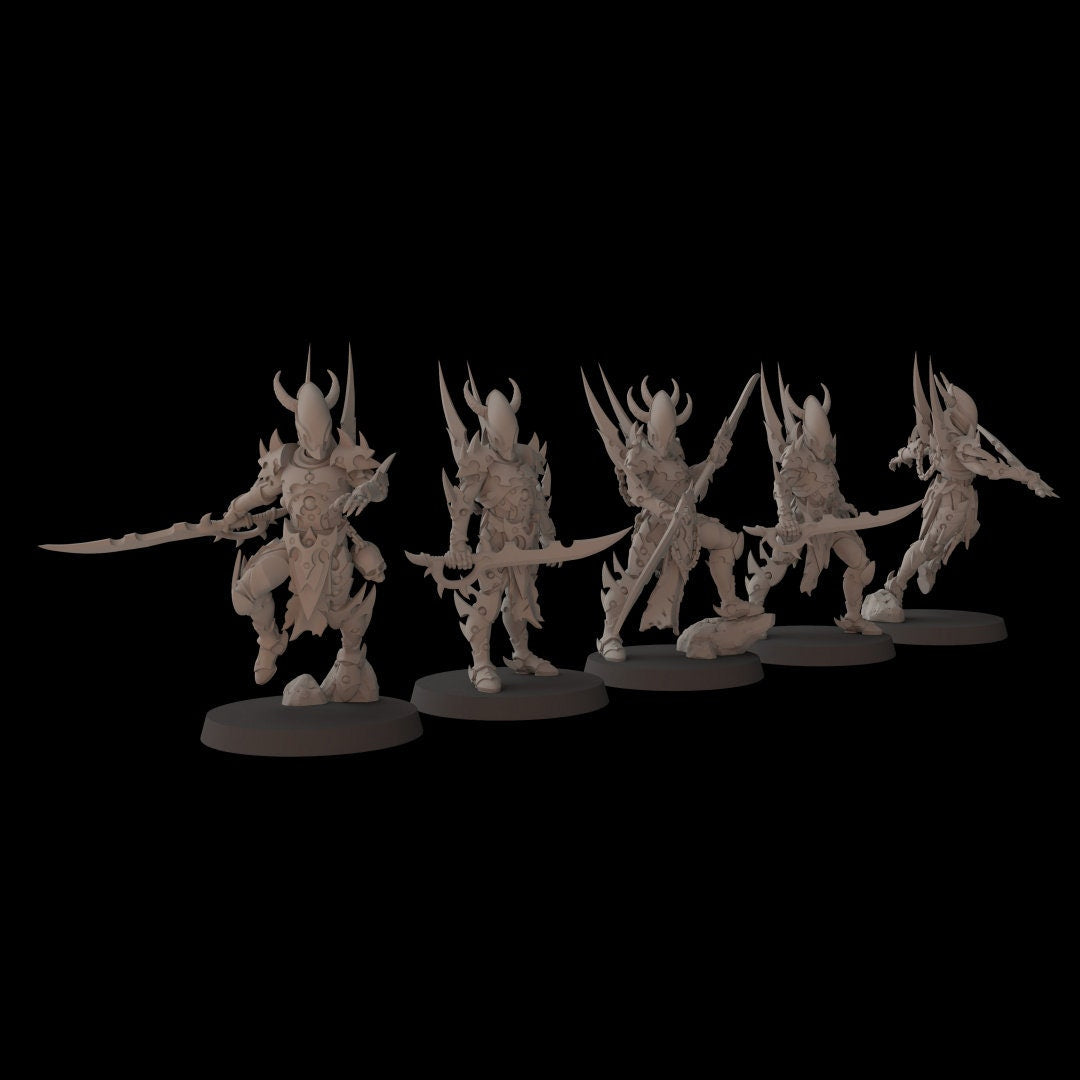 Darkblades - set of 5 (Sculpted by Fantasy Cult Miniatures)