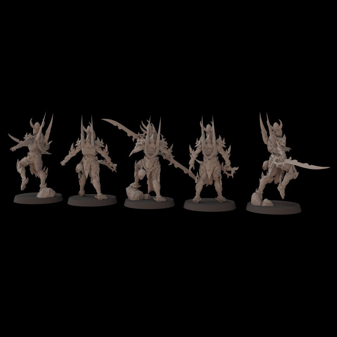 Darkblades - set of 5 (Sculpted by Fantasy Cult Miniatures)
