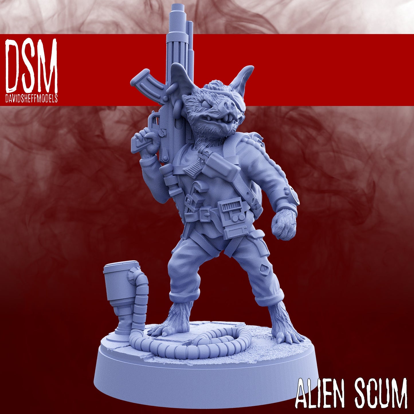 Scum City Alien Scum - Set of 6 (Sculpted by David Sheff Models)