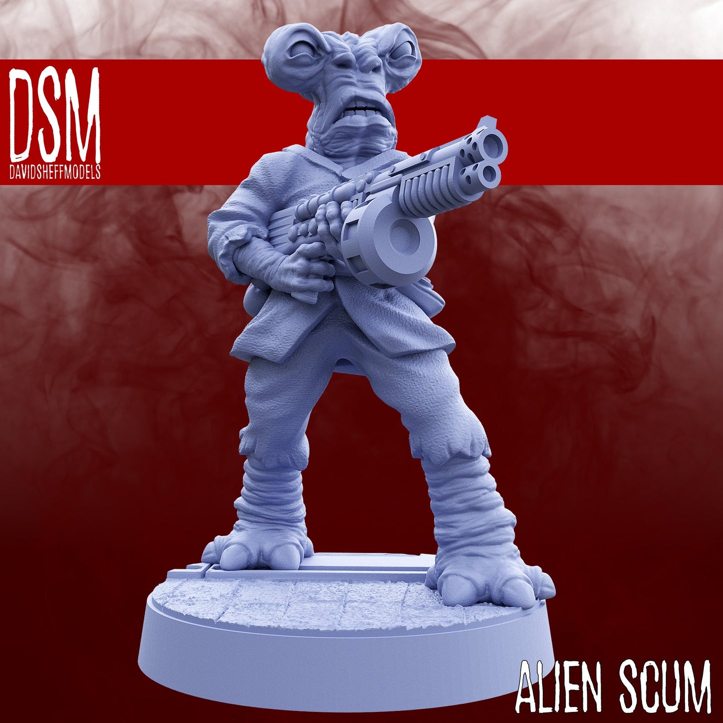 Scum City Alien Scum - Set of 6 (Sculpted by David Sheff Models)