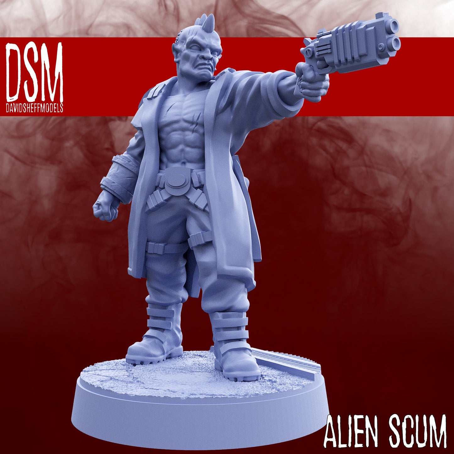 Scum City Alien Scum - Set of 6 (Sculpted by David Sheff Models)