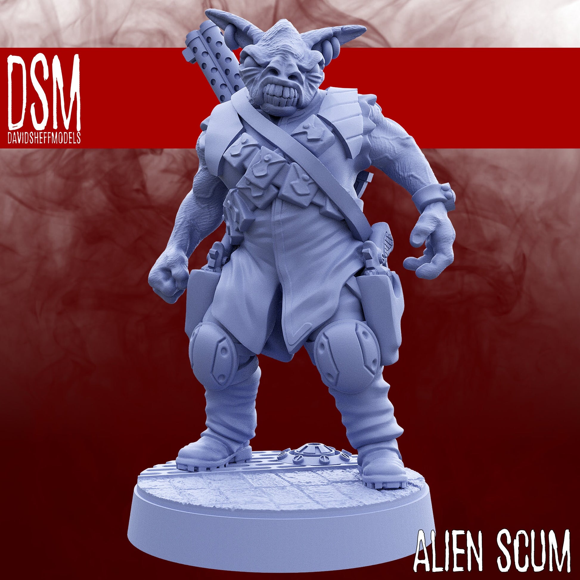 Scum City Alien Scum - Set of 6 (Sculpted by David Sheff Models)