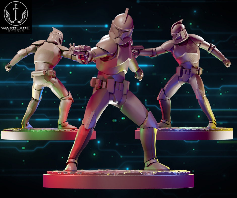 Clone 1 - Fan Art (sculpted by Warblade Studios)