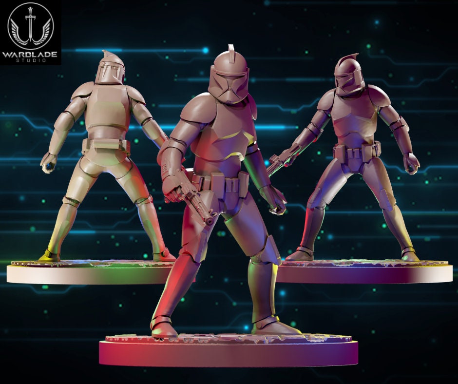 Clone 2 - Fan Art (sculpted by Warblade Studios)